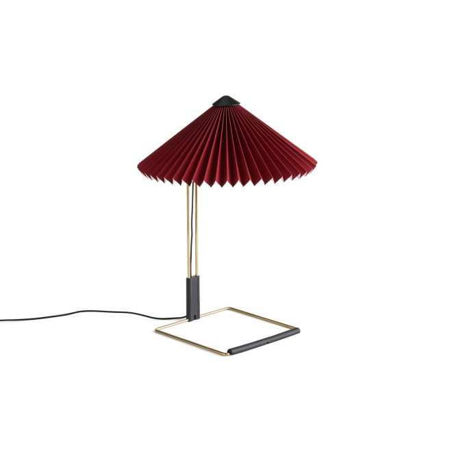 Hay matin table bordslampa Ø30 cm oxide red shade