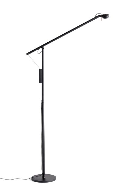 Hay fifty-fifty floor golvlampa soft black
