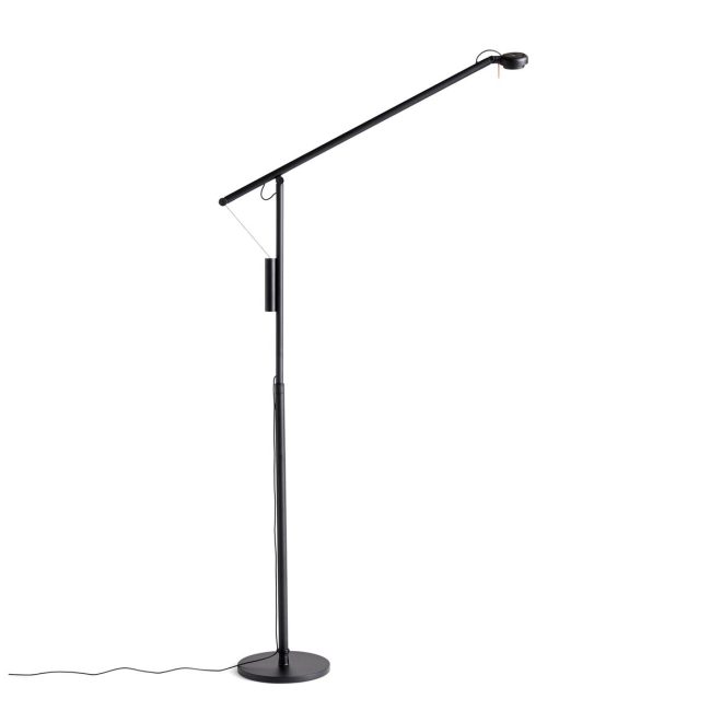 Hay fifty-fifty floor golvlampa soft black