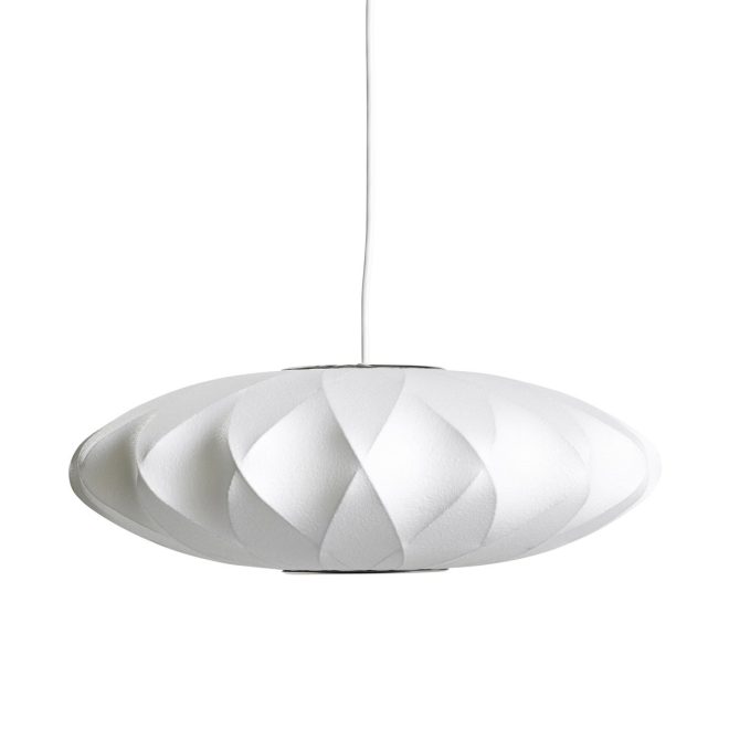 Hay nelson bubble saucer crisscross pendel s off white