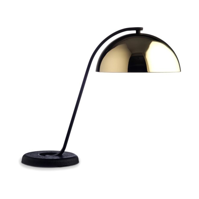 Hay cloche bordslampa polished brass