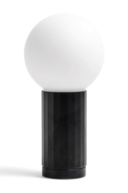 Hay turn on bordslampa svart