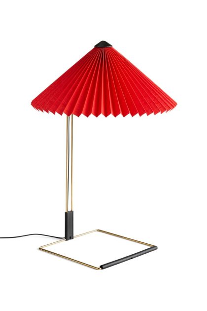 Hay matin table bordslampa Ø38 cm bright red shade