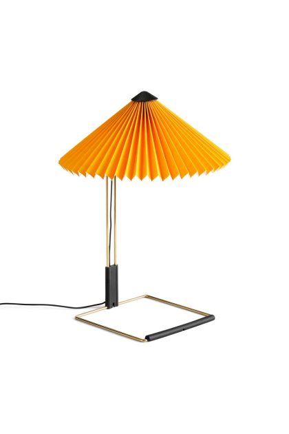 Hay matin table bordslampa Ø30 cm yellow shade