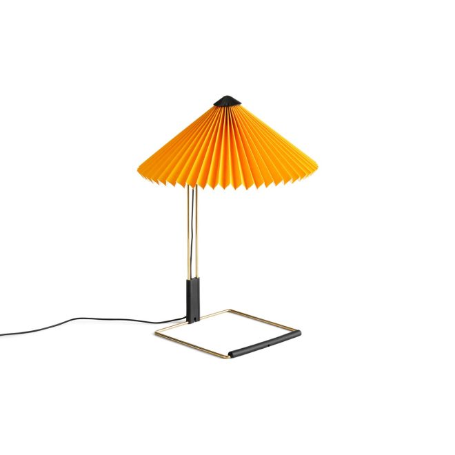 Hay matin table bordslampa Ø30 cm yellow shade