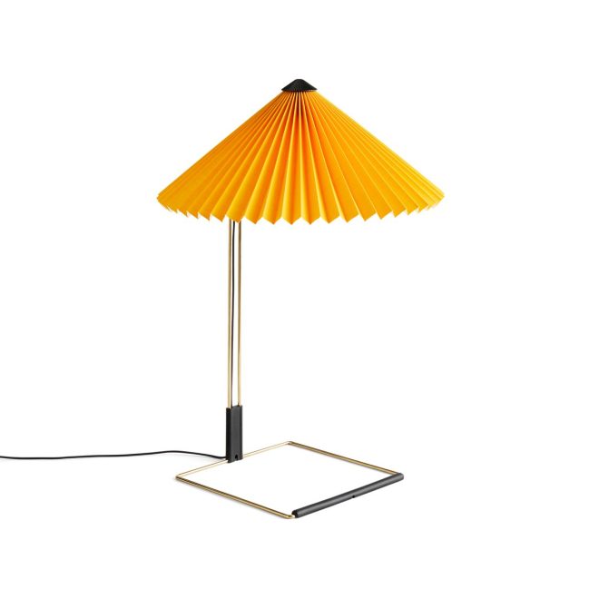 Hay matin table bordslampa Ø38 cm yellow shade