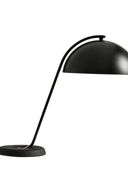 Hay cloche bordslampa black