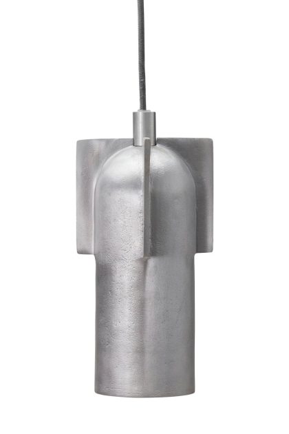 House doctor akola taklampa 23 cm borstat silver