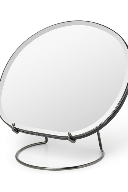 Ferm living pond bordsspegel dark chrome