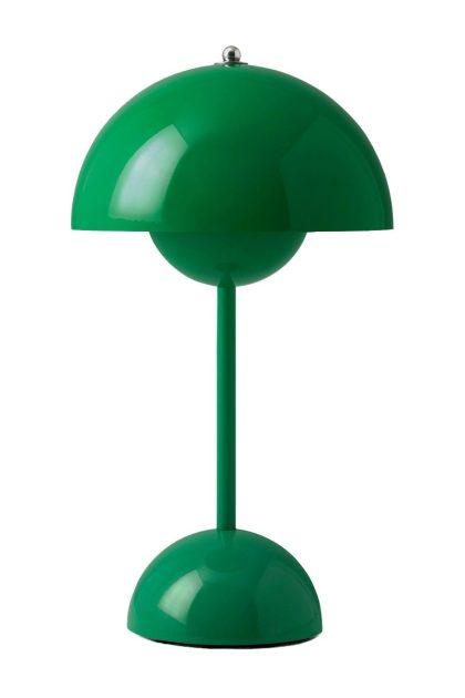 &tradition flowerpot portable bordslampa vp9 signal green