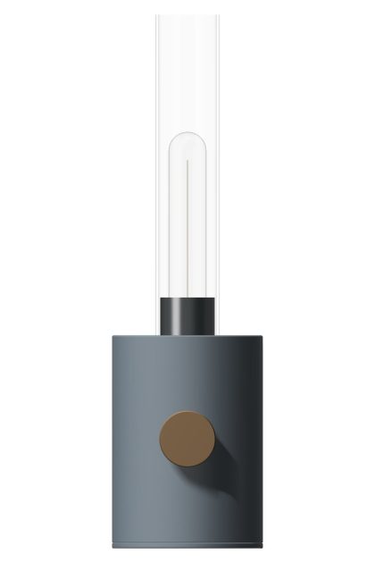 Herstal harbor bordslampa small 28 cm mattblå