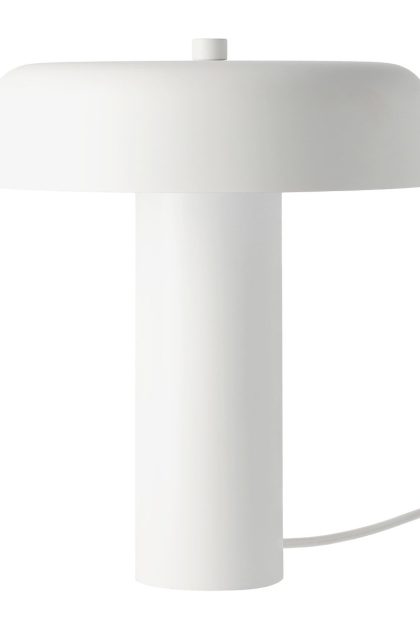 Scandi living haze bordslampa 32 cm vit