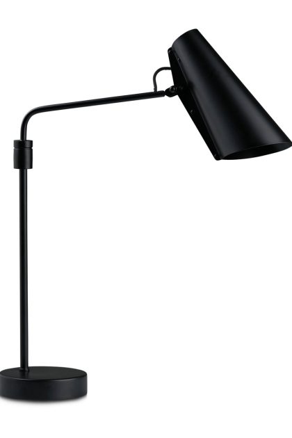 Northern birdy swing bordslampa svart-svart