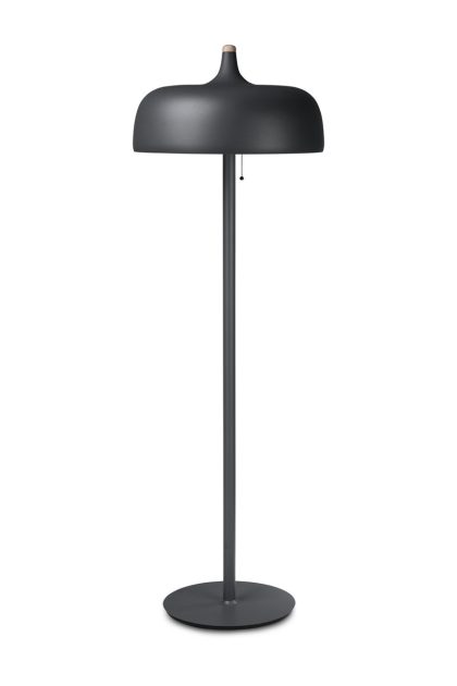 Northern acorn golvlampa mattgrå