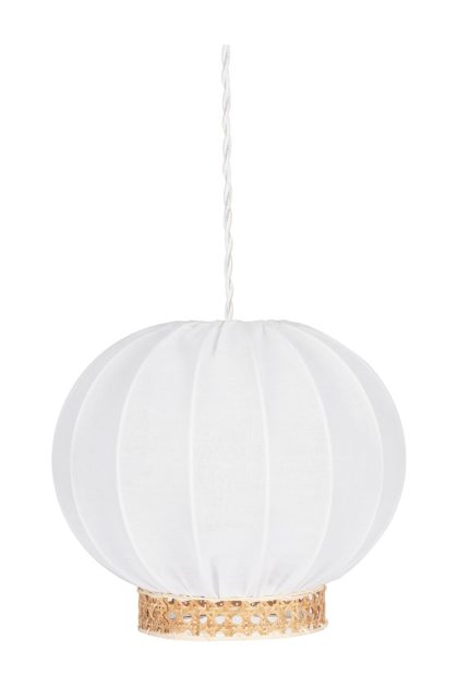 Globen lighting yokohama pendel Ø30 cm vit-natur