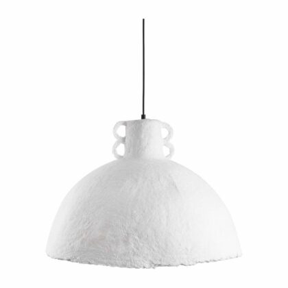 Globen lighting maché pendel Ø50 cm vit