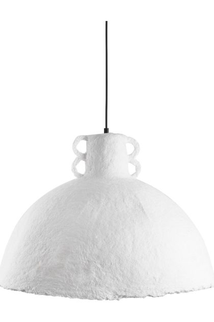 Globen lighting maché pendel Ø50 cm vit