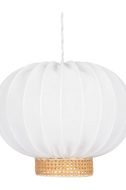Globen lighting yokohama pendel Ø50 cm vit-natur