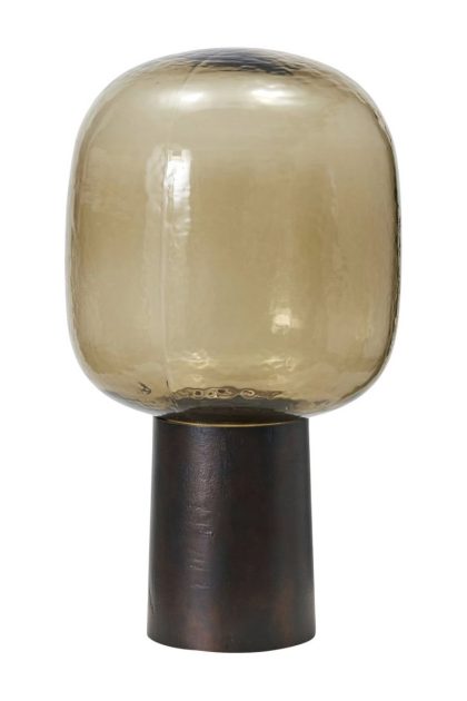 House doctor note bordslampa brunad mässing