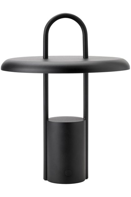 Stelton pier led-lampa portabel 25 cm black