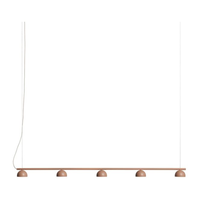Northern blush rail 5 taklampa warm beige