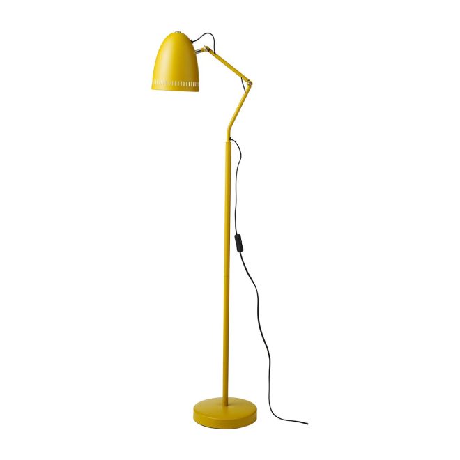 Superliving dynamo golvlampa mustard