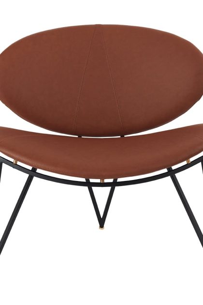 Aytm semper loungestol black-cognac