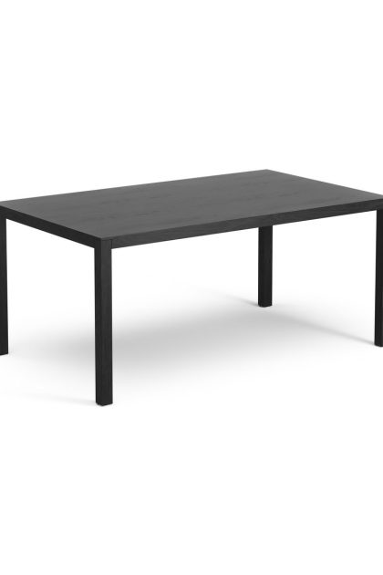 Swedese bespoke soffbord 58x100 cm h45 cm ek svartbetsad