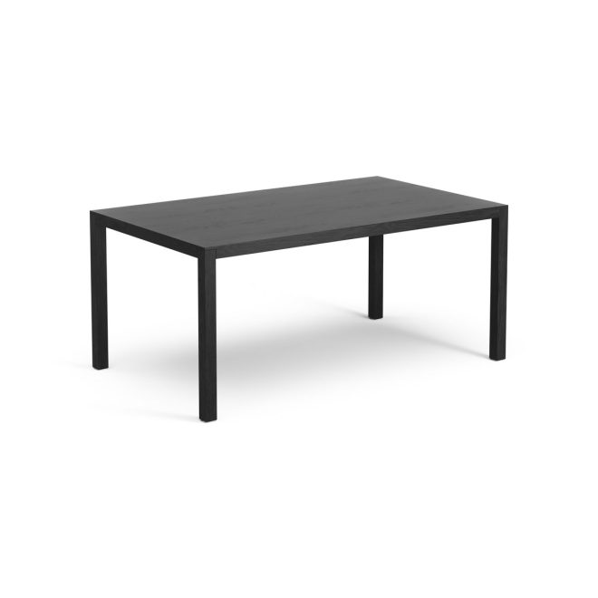 Swedese bespoke soffbord 58x100 cm h45 cm ek svartbetsad