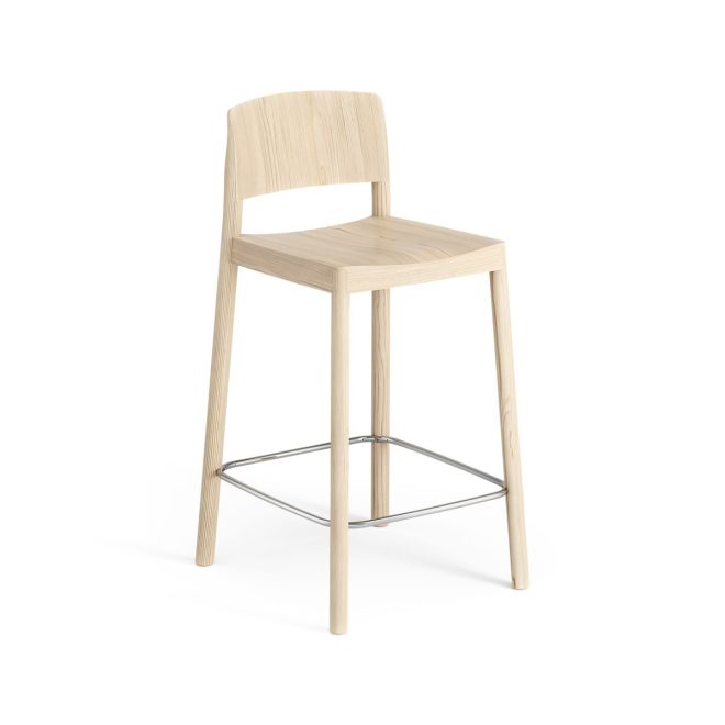 Swedese grace barstol 63 cm ask lackad