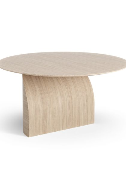 Swedese savoa soffbord h45 cm ek vitpigmenterad
