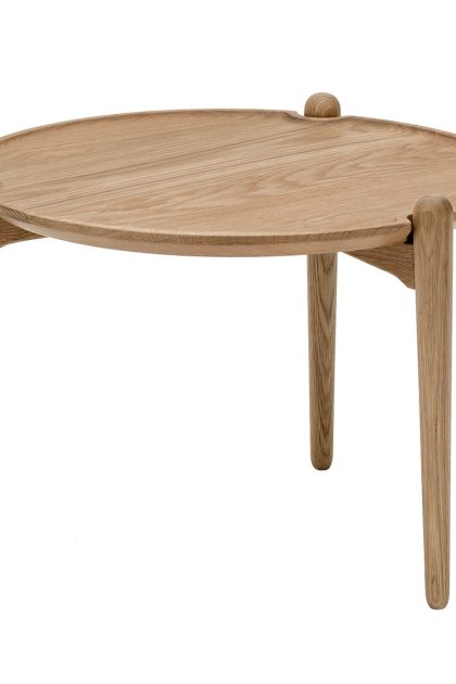 Design house stockholm aria soffbord lågt 37 cm ek