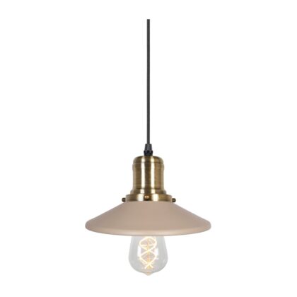Globen lighting disc pendel mini beige