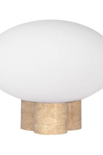 Globen lighting mammut bordslampa Ø28 cm travertin