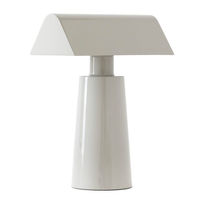 &tradition caret mf1 portable bordslampa silk grey