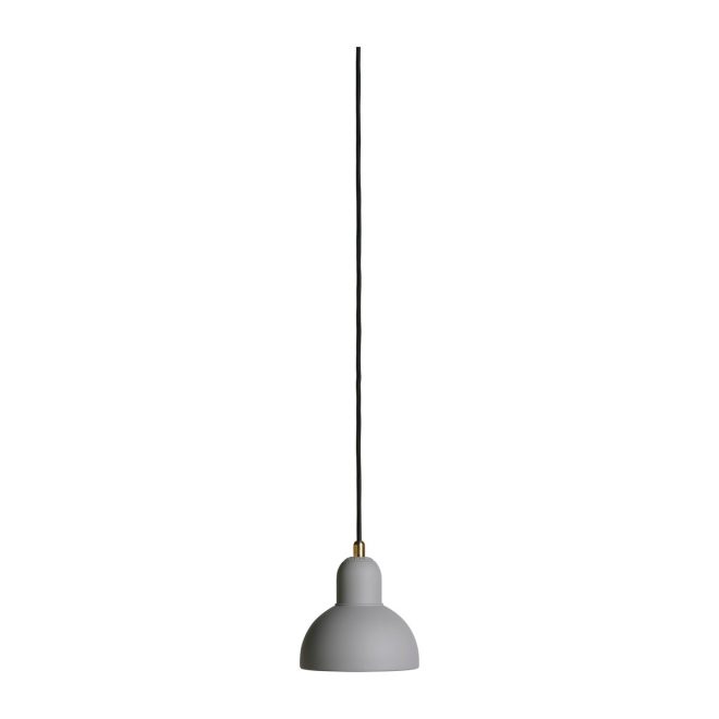 Fritz hansen kaiser idell 6722-p pendel easy grey-brass