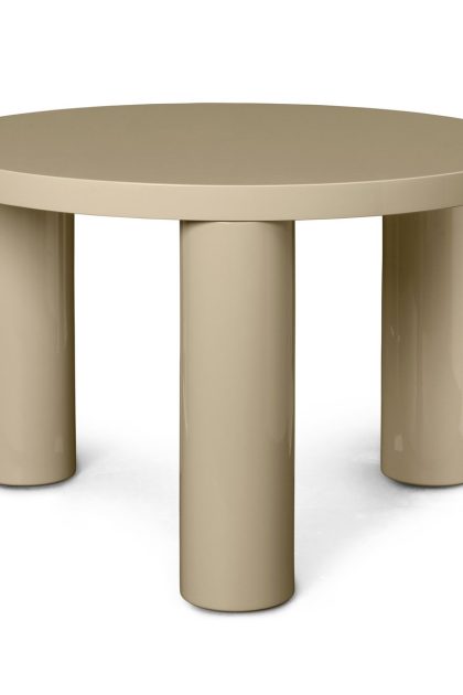 Ferm living post soffbord small Ø65 cm cashmere