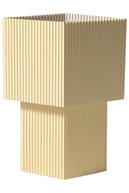 Pholc romb mini portabel bordslampa 19 cm vanilla