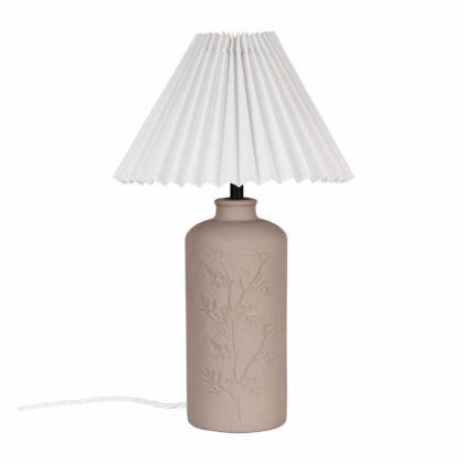 Globen lighting flora bordslampa 39 cm mud