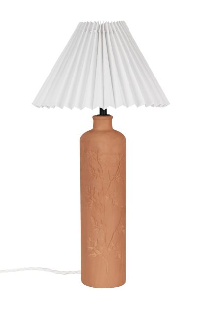 Globen lighting flora bordslampa 46 cm terrakotta