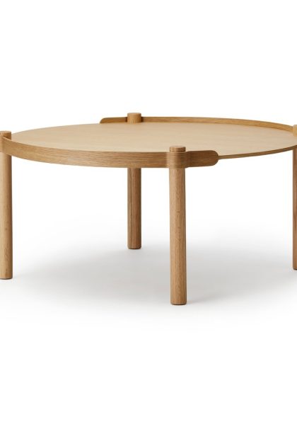 Cooee design woody bord Ø80 cm oak