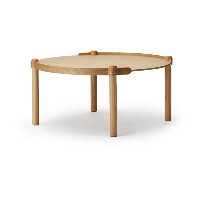 Cooee design woody bord Ø80 cm oak