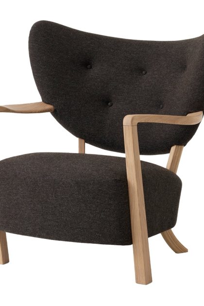 &tradition wulff lounge chair atd2 fåtölj oljad ek-hallingdal