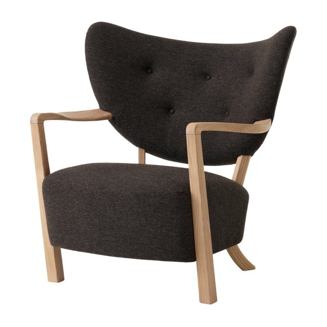 &tradition wulff lounge chair atd2 fåtölj oljad ek-hallingdal