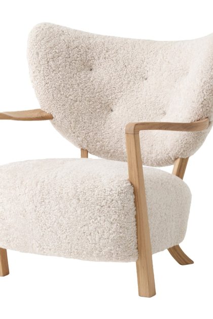 &tradition wulff lounge chair atd2 fåtölj oljad ek-moonlight