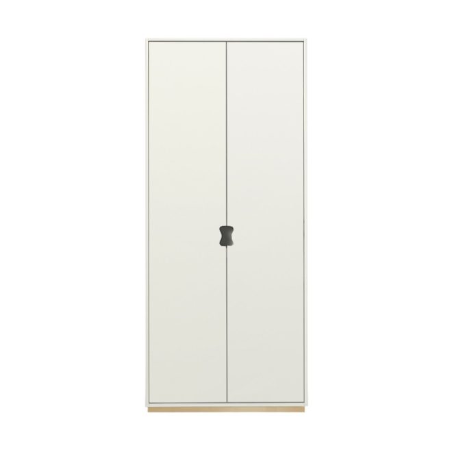 Asplund snö f högskåp white, björksockel, dj.42 cm