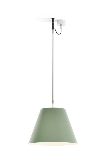 Luceplan costanza d13 s pendel comfort green