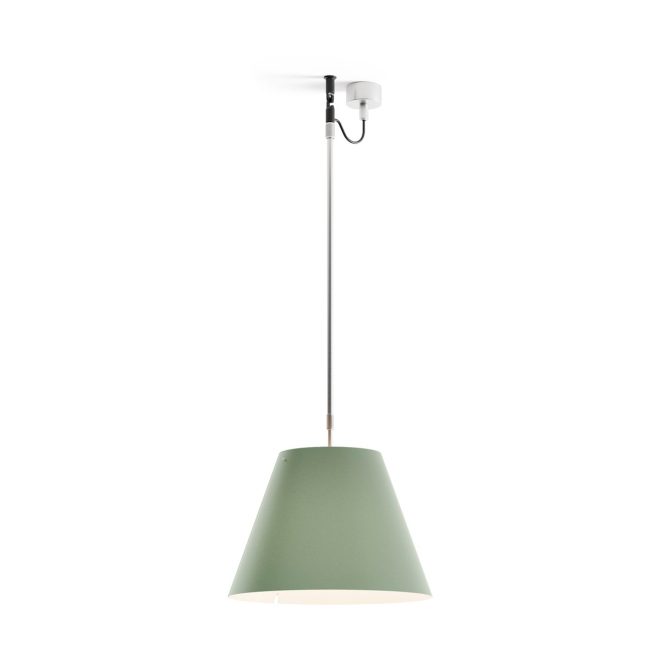 Luceplan costanza d13 s pendel comfort green