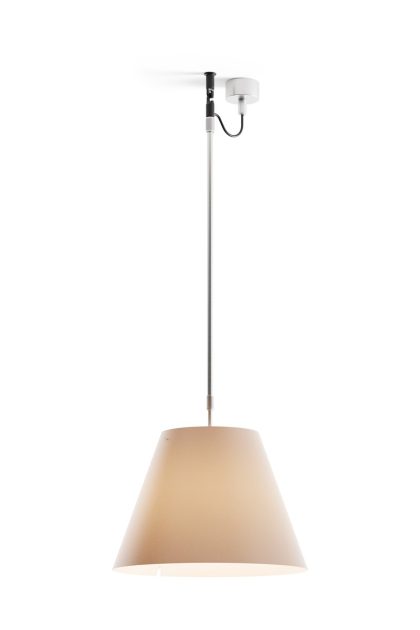 Luceplan costanza d13 s pendel shaded stone