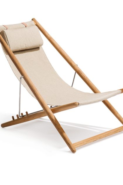 Skargaarden h55 vilstol teak beige